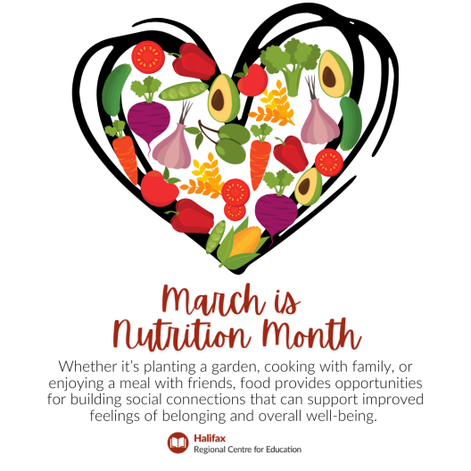 March is Nutrition Month